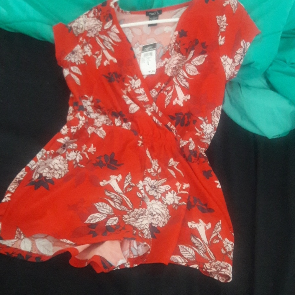 New floral romper